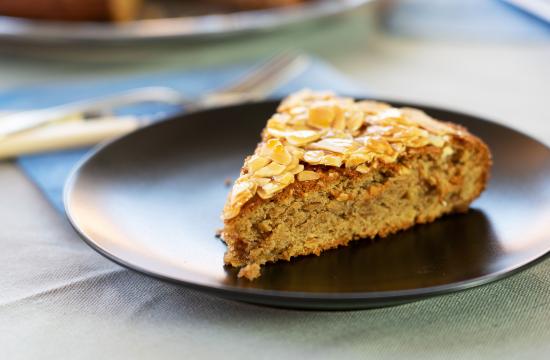 Fahéjas-mandulás olívaolaj-torta