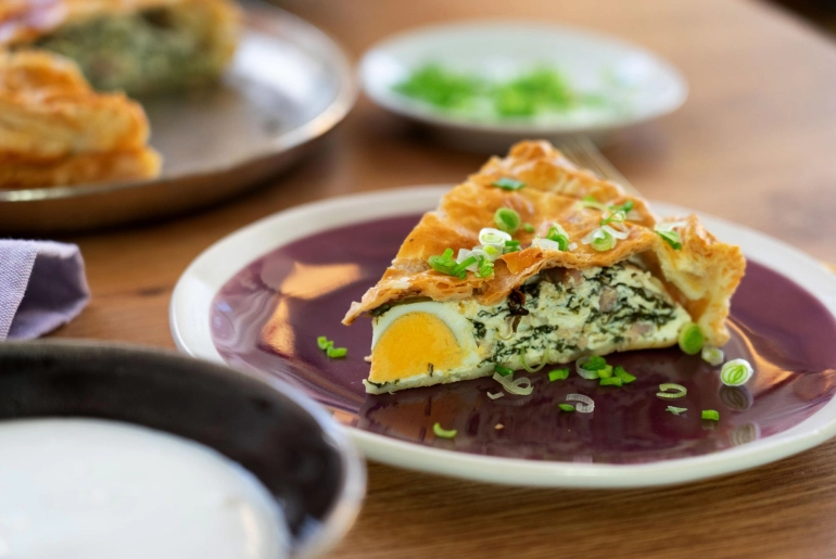 Olasz (húsvéti) pite sonkával