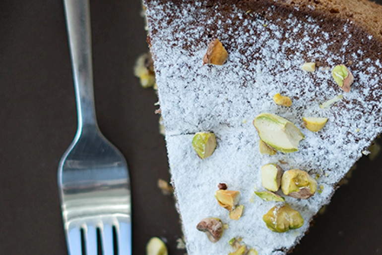 Pisztáciás egrestorta 