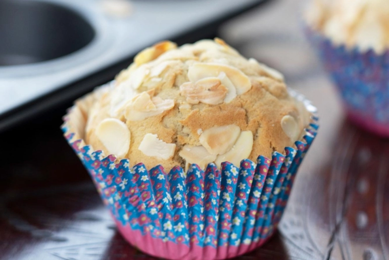 Kávés-mandulás muffin