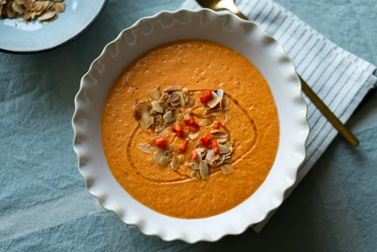 Görögdinnyés gazpacho 