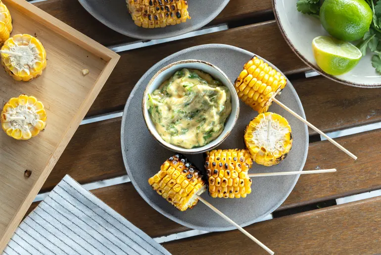 Miso majonézes grill kukorica 