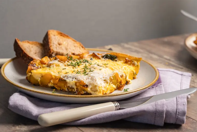 Sütőtökös omlett 