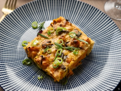 Sütőtökös farinata