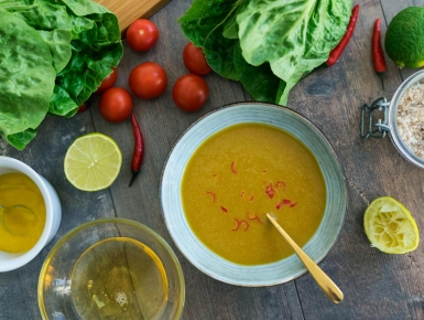 Pikáns mézes-mustáros öntet