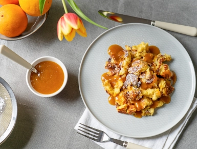 Császármorzsa narancsszósszal