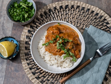 Sütőtökös csirkecurry