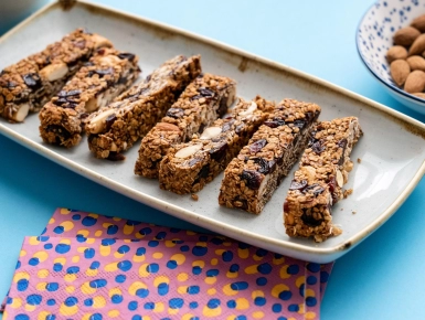 Házi granola szelet