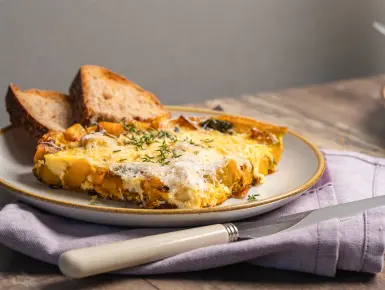 Sütőtökös omlett